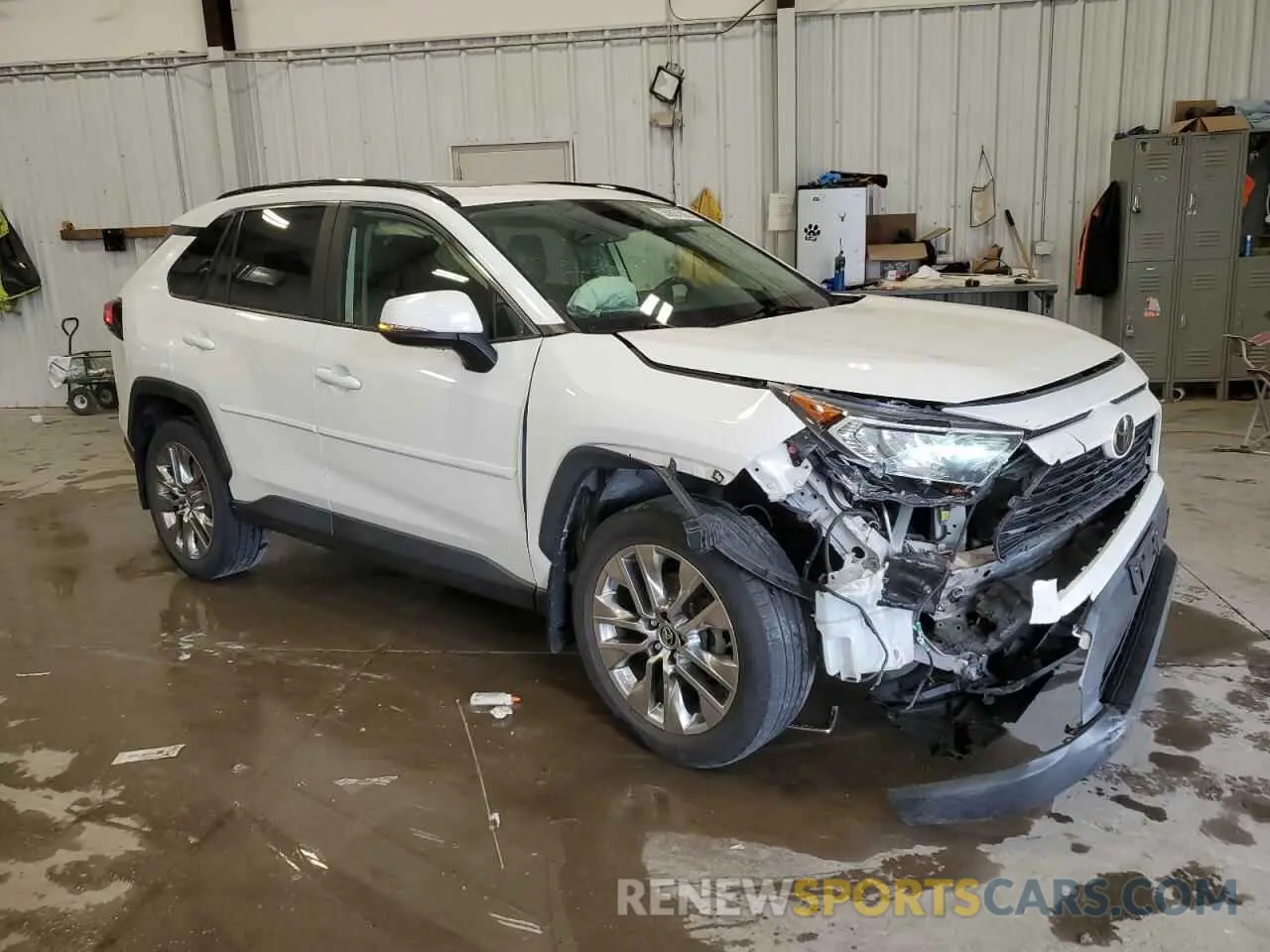 4 fotografías del automóvil dañado JTMA1RFV6KD016871 TOYOTA RAV4 2019