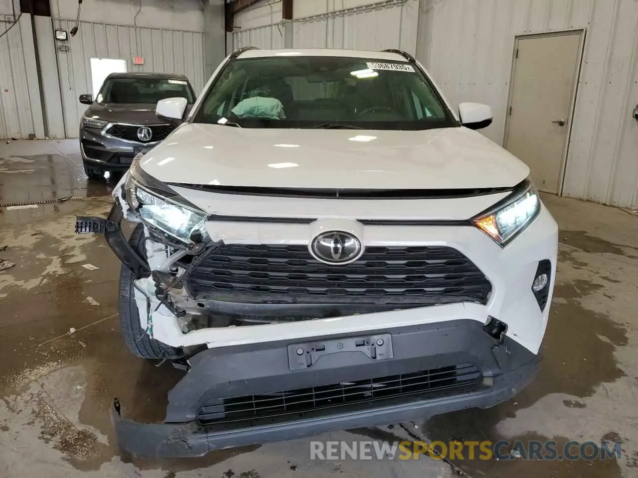 5 fotografías del automóvil dañado JTMA1RFV6KD016871 TOYOTA RAV4 2019