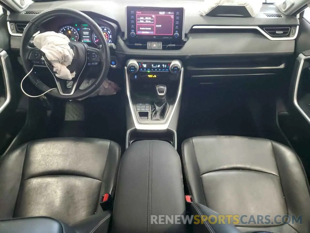 8 fotografías del automóvil dañado JTMA1RFV6KD016871 TOYOTA RAV4 2019