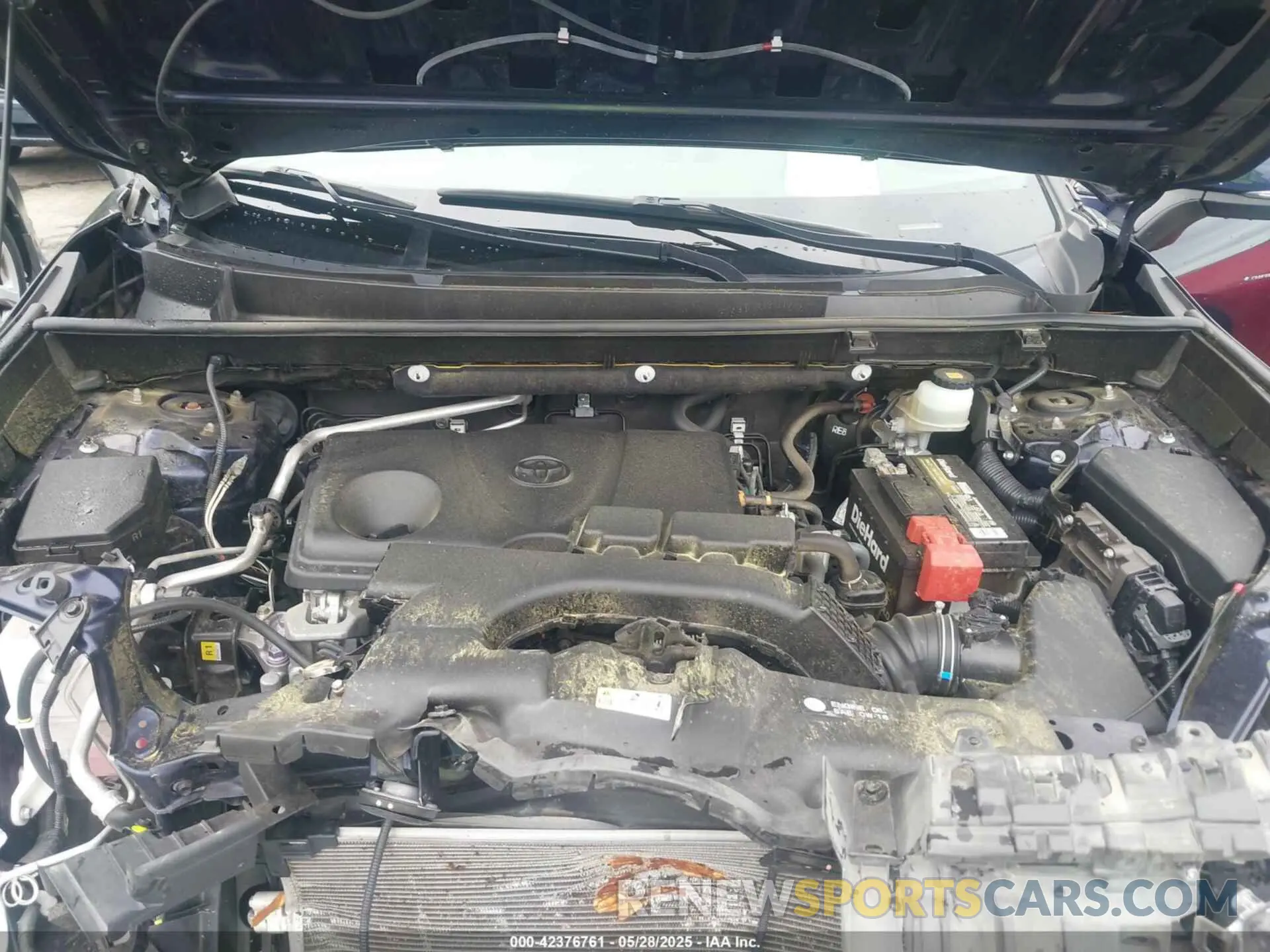10 fotografías del automóvil dañado JTMA1RFV6KD025764 TOYOTA RAV4 2019