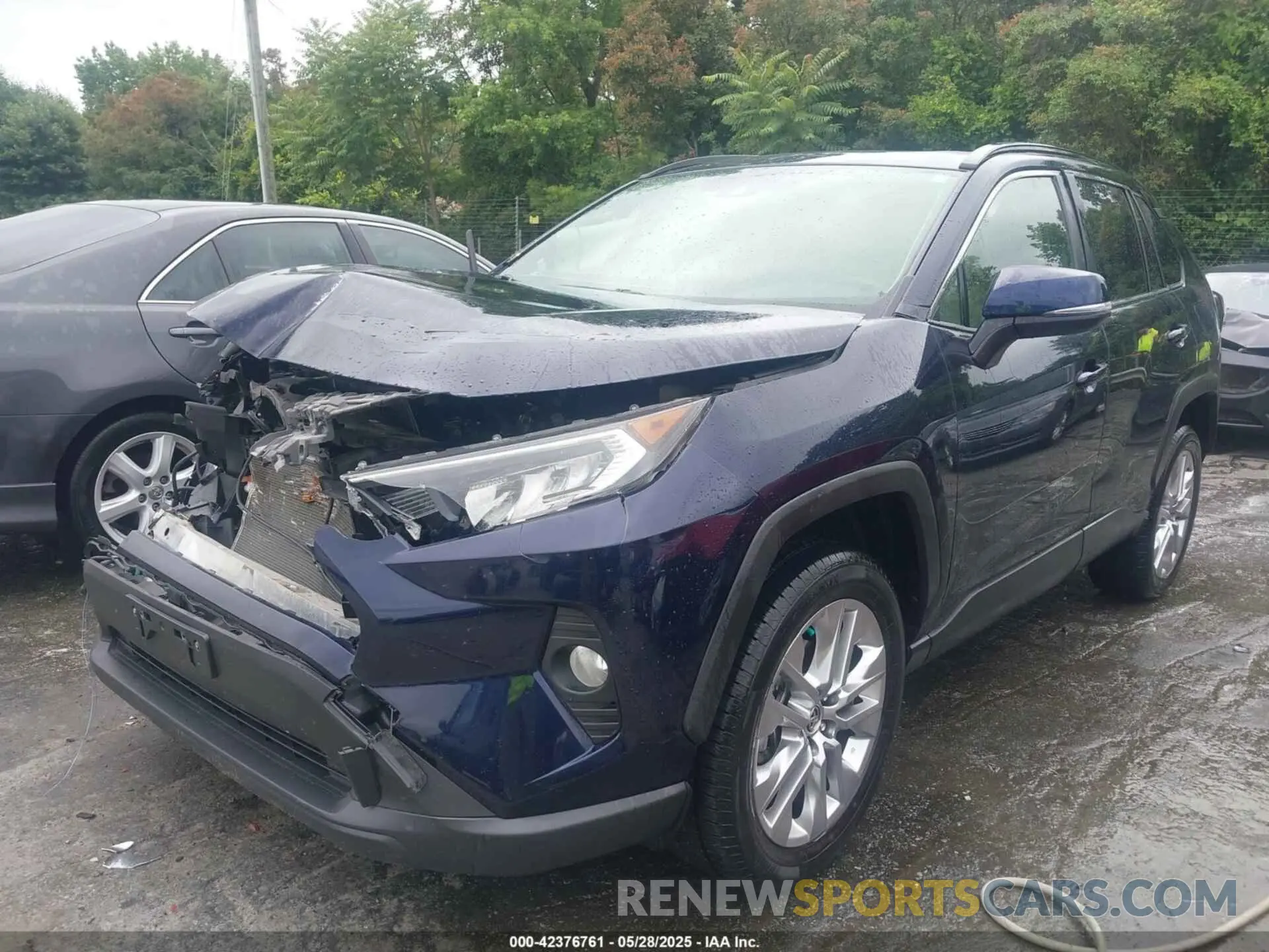 2 fotografías del automóvil dañado JTMA1RFV6KD025764 TOYOTA RAV4 2019