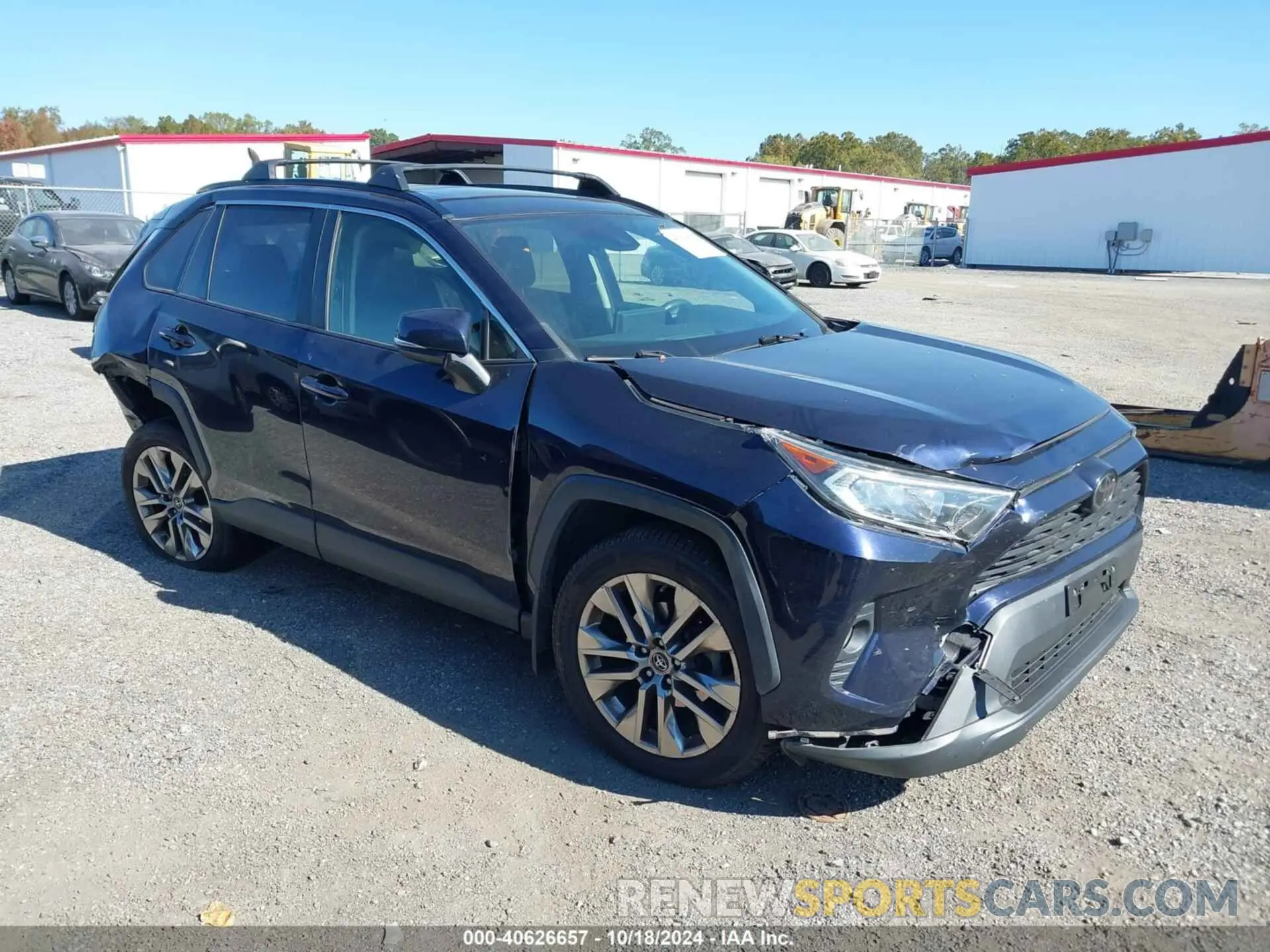 1 fotografías del automóvil dañado JTMA1RFV7KD008309 TOYOTA RAV4 2019