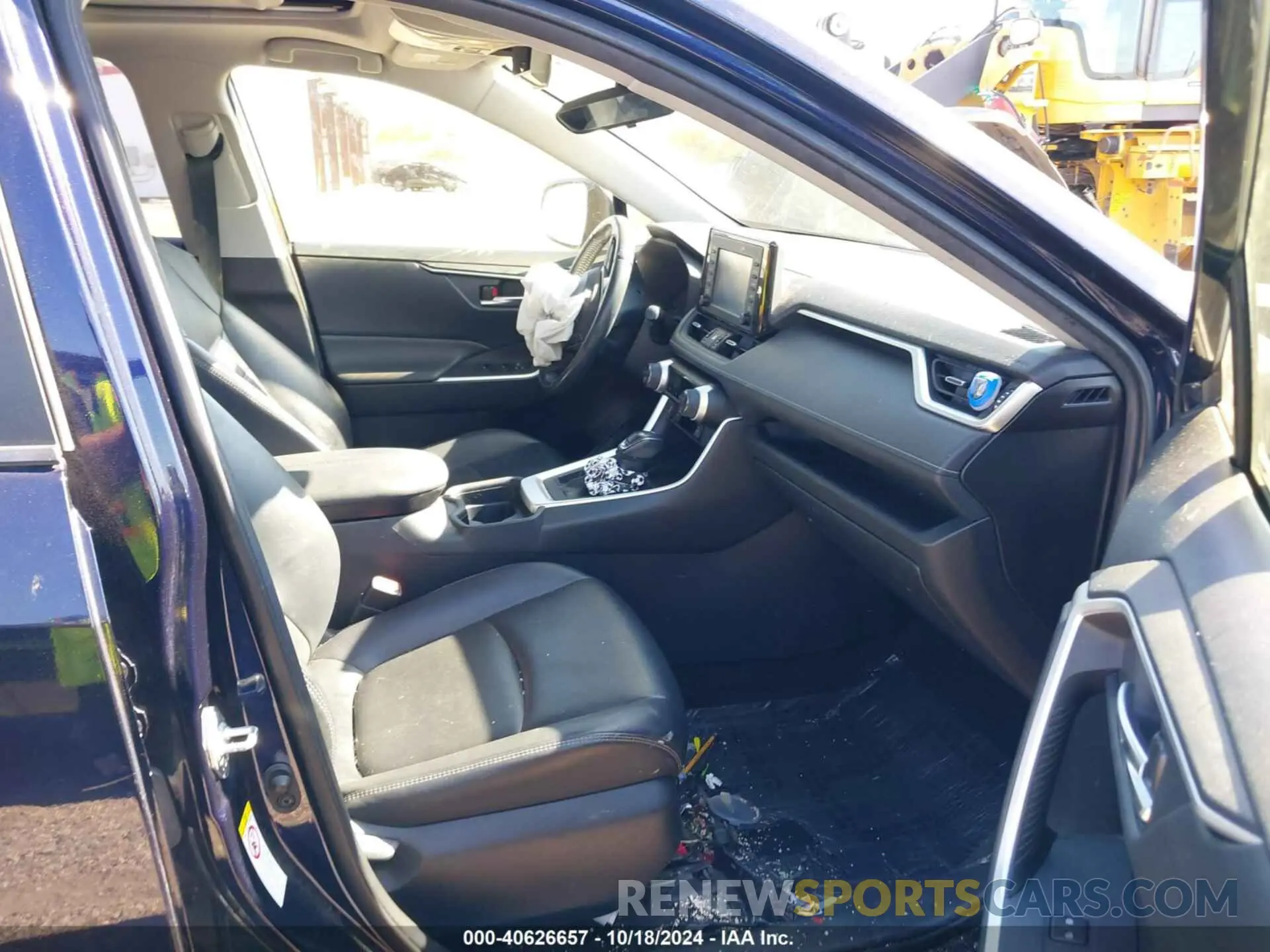 5 fotografías del automóvil dañado JTMA1RFV7KD008309 TOYOTA RAV4 2019