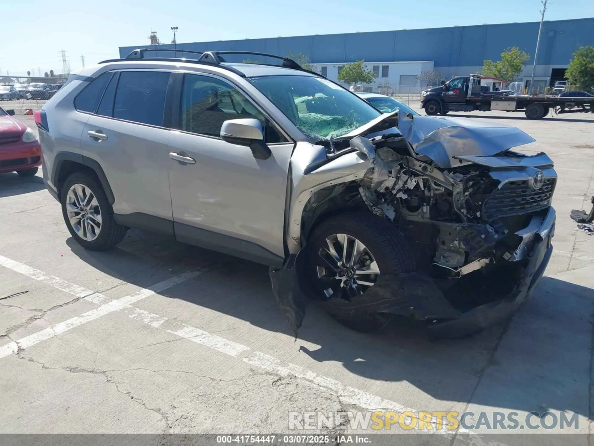 1 fotografías del automóvil dañado JTMA1RFV7KD520376 TOYOTA RAV4 2019