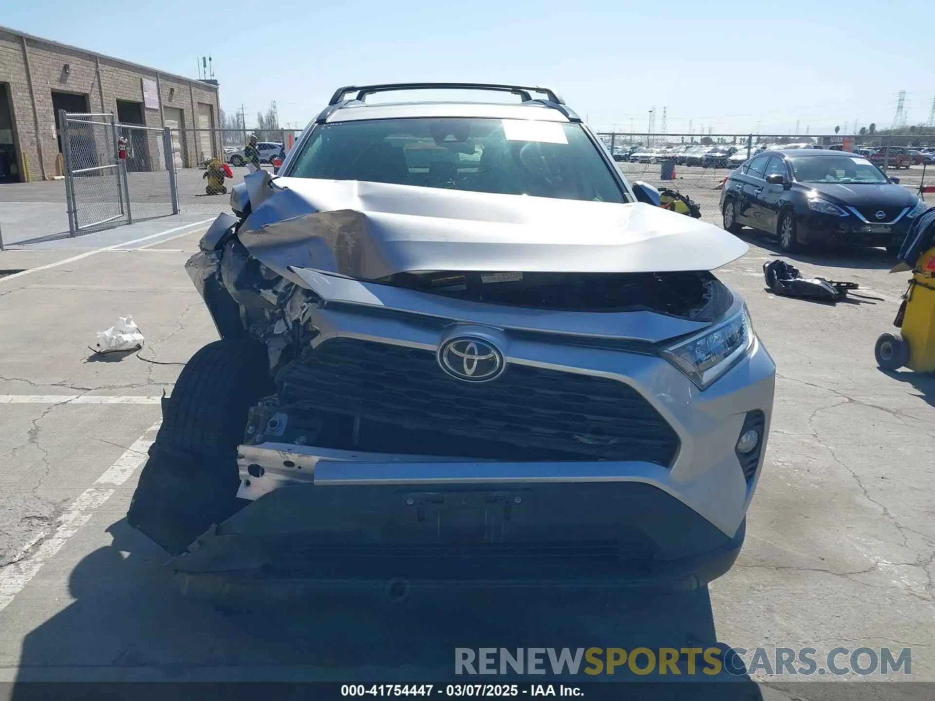 11 fotografías del automóvil dañado JTMA1RFV7KD520376 TOYOTA RAV4 2019
