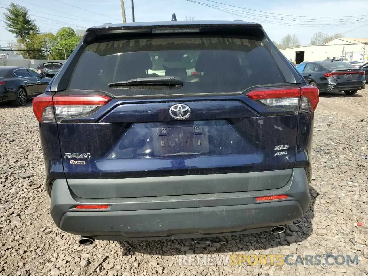 6 fotografías del automóvil dañado JTMA1RFV7KJ004164 TOYOTA RAV4 2019