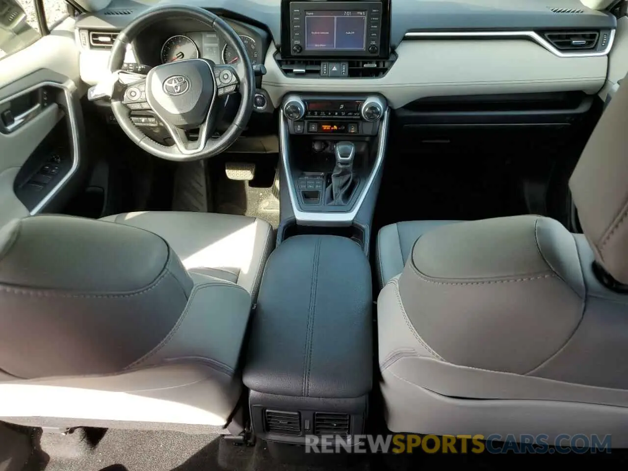 8 fotografías del automóvil dañado JTMA1RFV7KJ004164 TOYOTA RAV4 2019