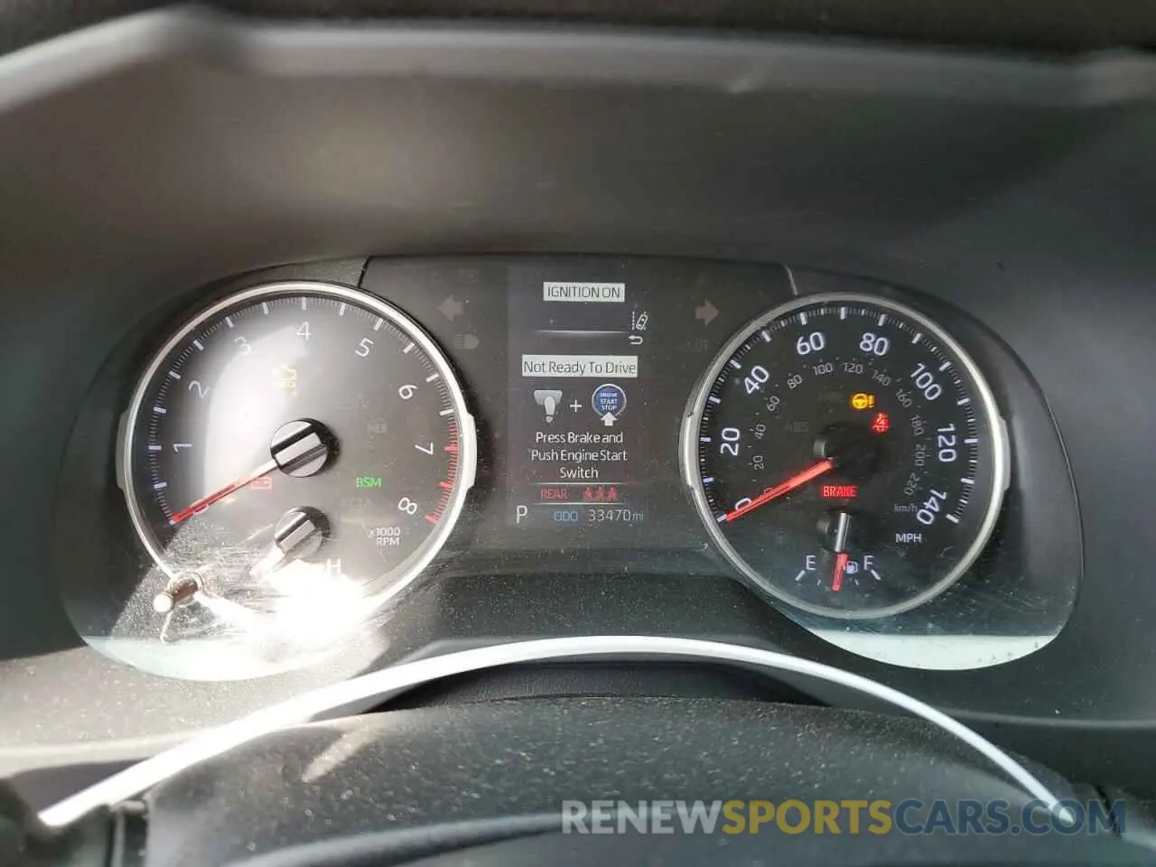 9 fotografías del automóvil dañado JTMA1RFV7KJ004164 TOYOTA RAV4 2019