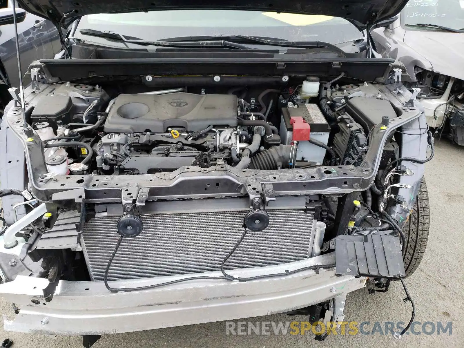 7 fotografías del automóvil dañado JTMA1RFV8KD003667 TOYOTA RAV4 2019
