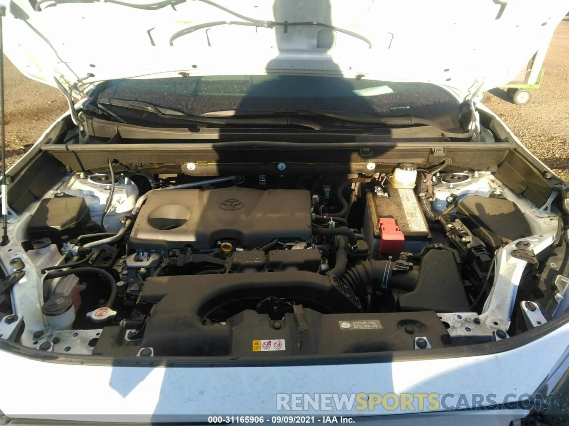 10 fotografías del automóvil dañado JTMA1RFV8KD014300 TOYOTA RAV4 2019
