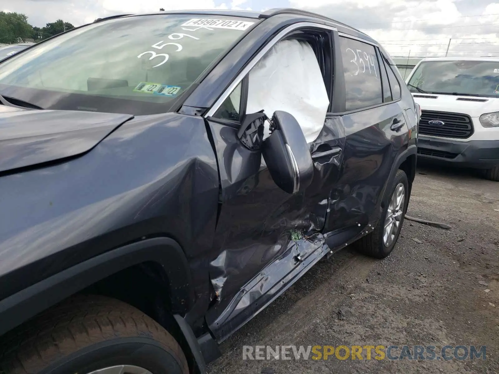 9 fotografías del automóvil dañado JTMA1RFV8KD036023 TOYOTA RAV4 2019