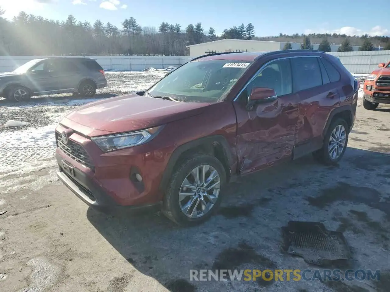 1 fotografías del automóvil dañado JTMA1RFV8KD036460 TOYOTA RAV4 2019