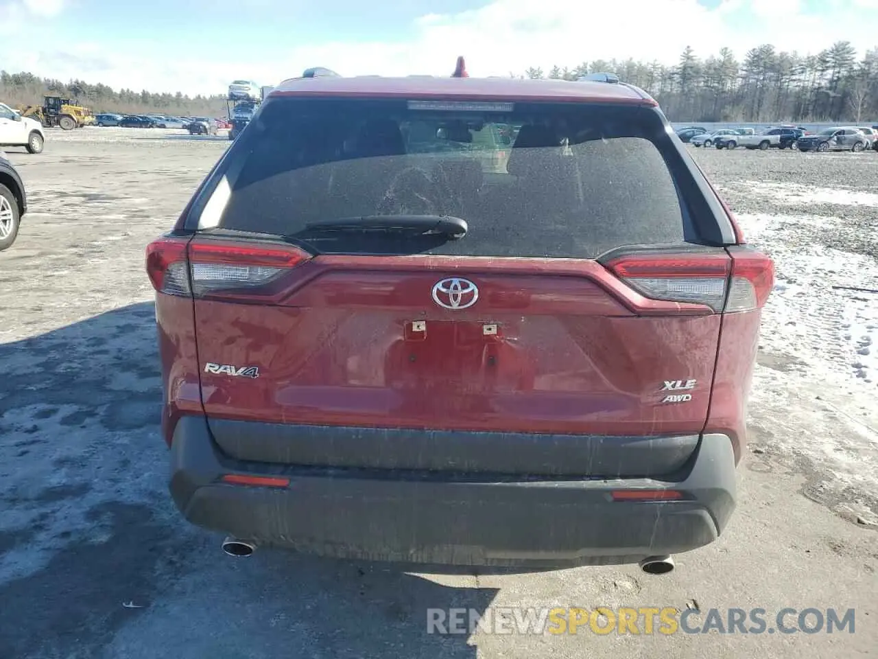 6 fotografías del automóvil dañado JTMA1RFV8KD036460 TOYOTA RAV4 2019