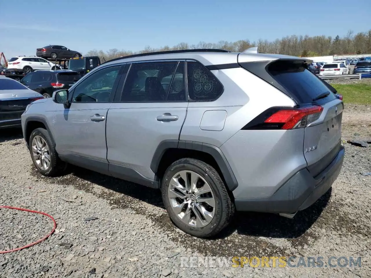 2 fotografías del automóvil dañado JTMA1RFV8KD506454 TOYOTA RAV4 2019