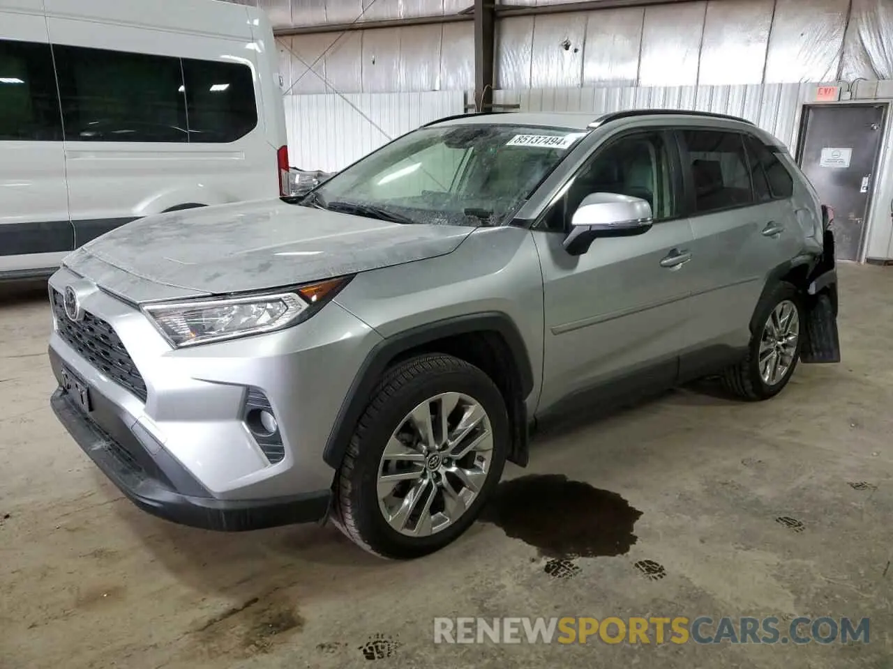 1 fotografías del automóvil dañado JTMA1RFV8KJ010345 TOYOTA RAV4 2019