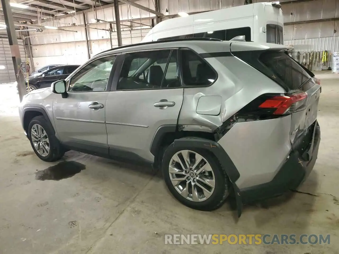 2 fotografías del automóvil dañado JTMA1RFV8KJ010345 TOYOTA RAV4 2019