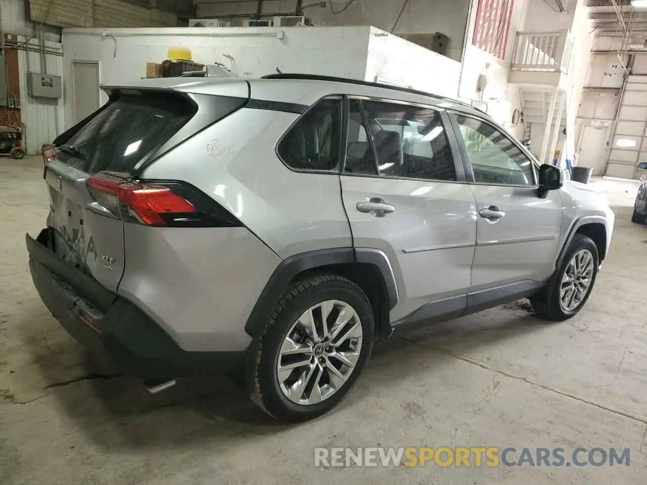 3 fotografías del automóvil dañado JTMA1RFV8KJ010345 TOYOTA RAV4 2019