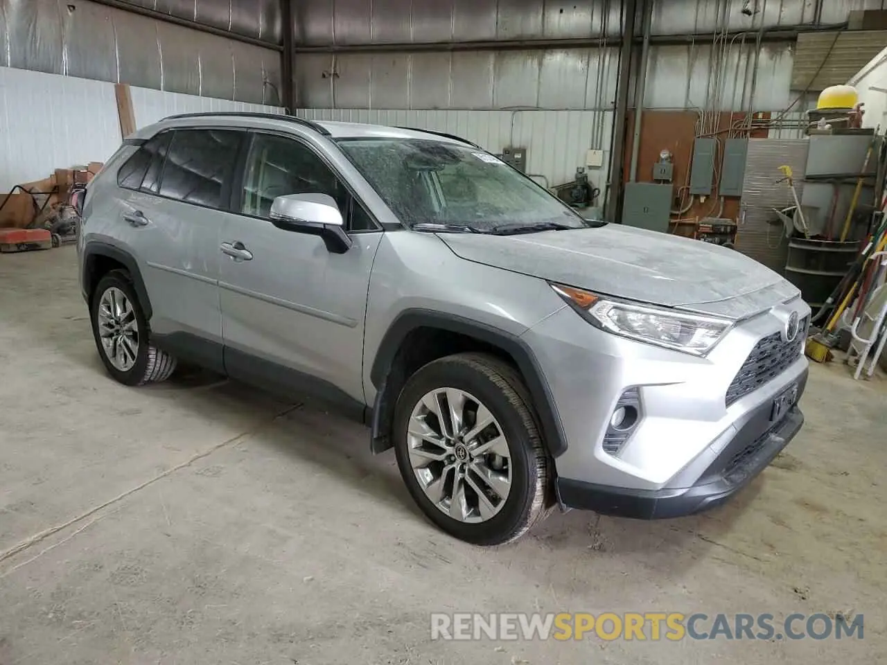 4 fotografías del automóvil dañado JTMA1RFV8KJ010345 TOYOTA RAV4 2019