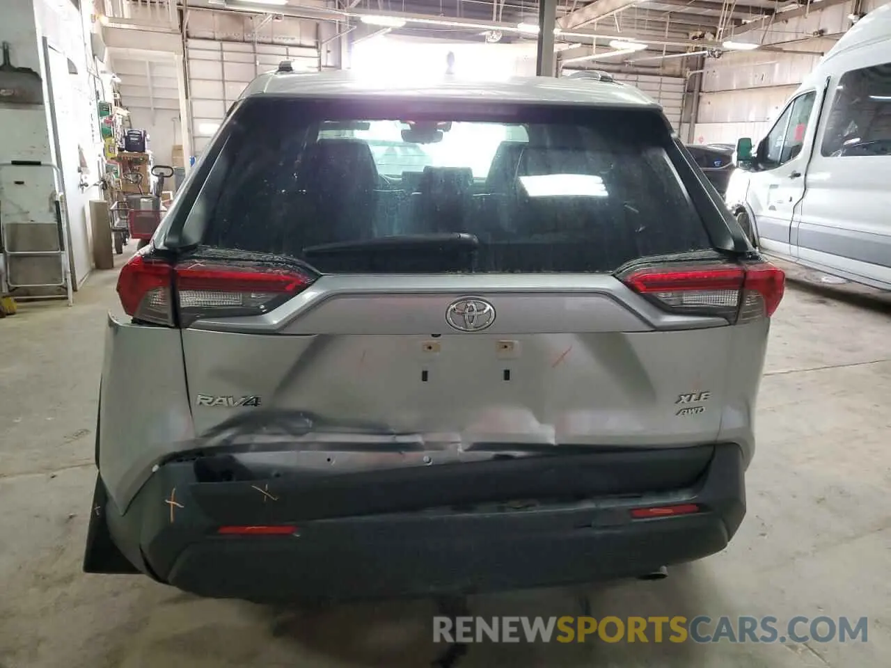 6 fotografías del automóvil dañado JTMA1RFV8KJ010345 TOYOTA RAV4 2019