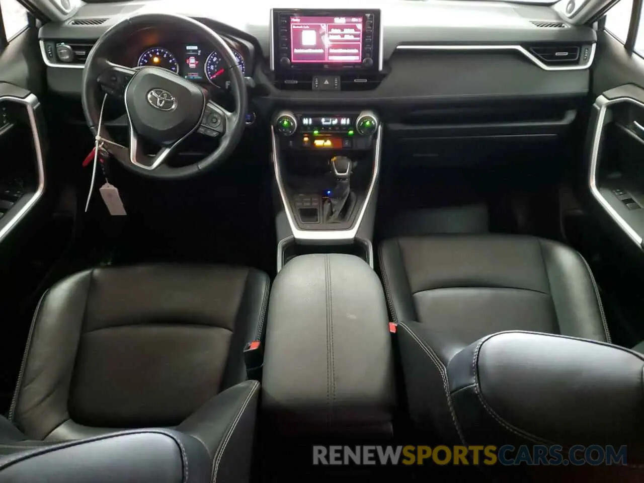 8 fotografías del automóvil dañado JTMA1RFV8KJ010345 TOYOTA RAV4 2019