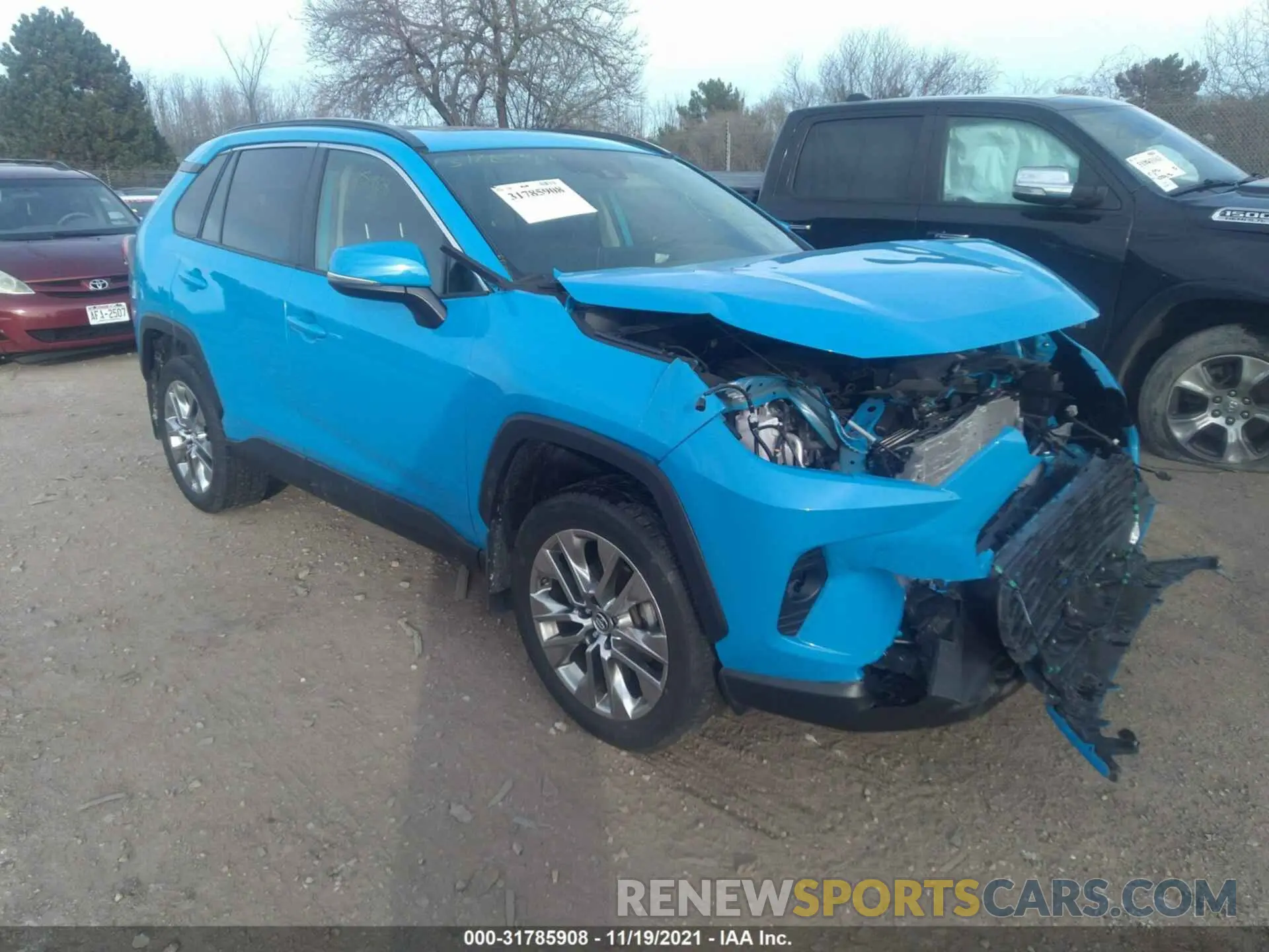 1 fotografías del automóvil dañado JTMA1RFV9KD514109 TOYOTA RAV4 2019