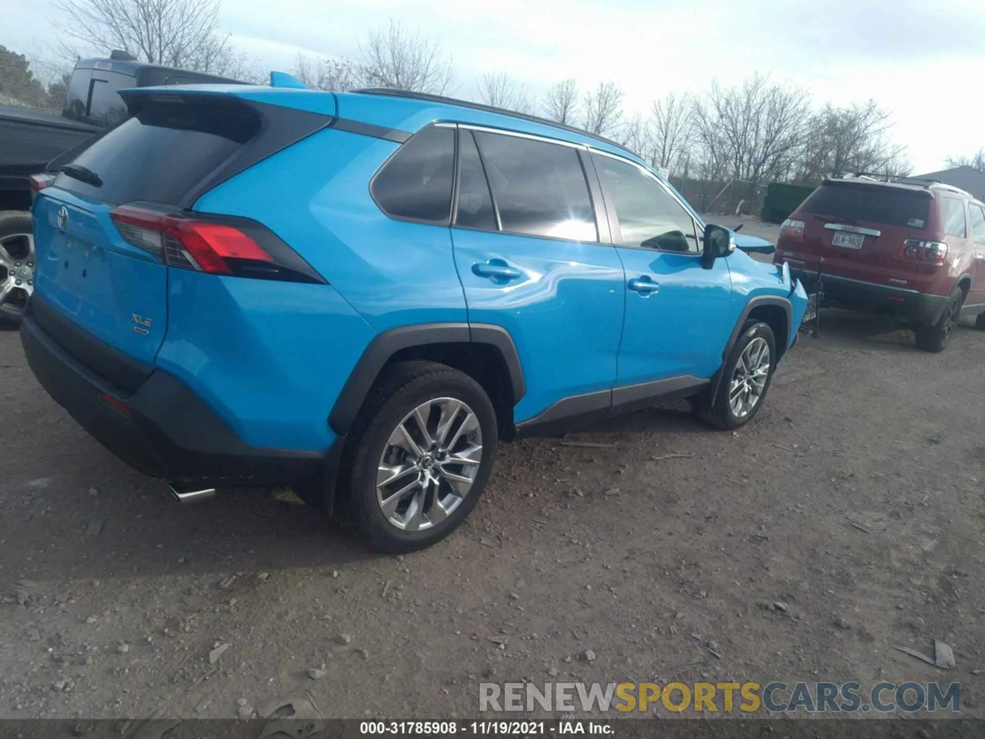 4 fotografías del automóvil dañado JTMA1RFV9KD514109 TOYOTA RAV4 2019