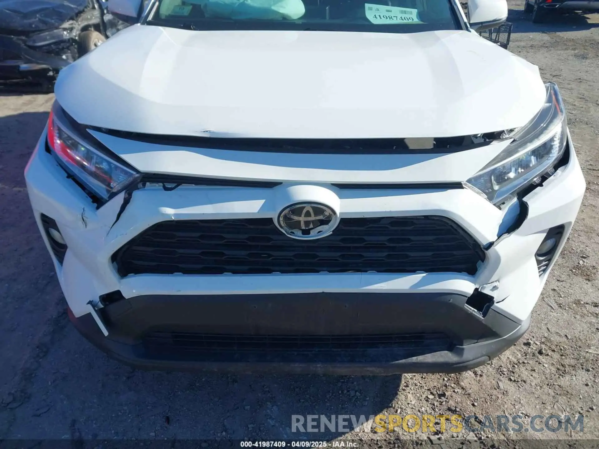6 fotografías del automóvil dañado JTMA1RFV9KJ007728 TOYOTA RAV4 2019