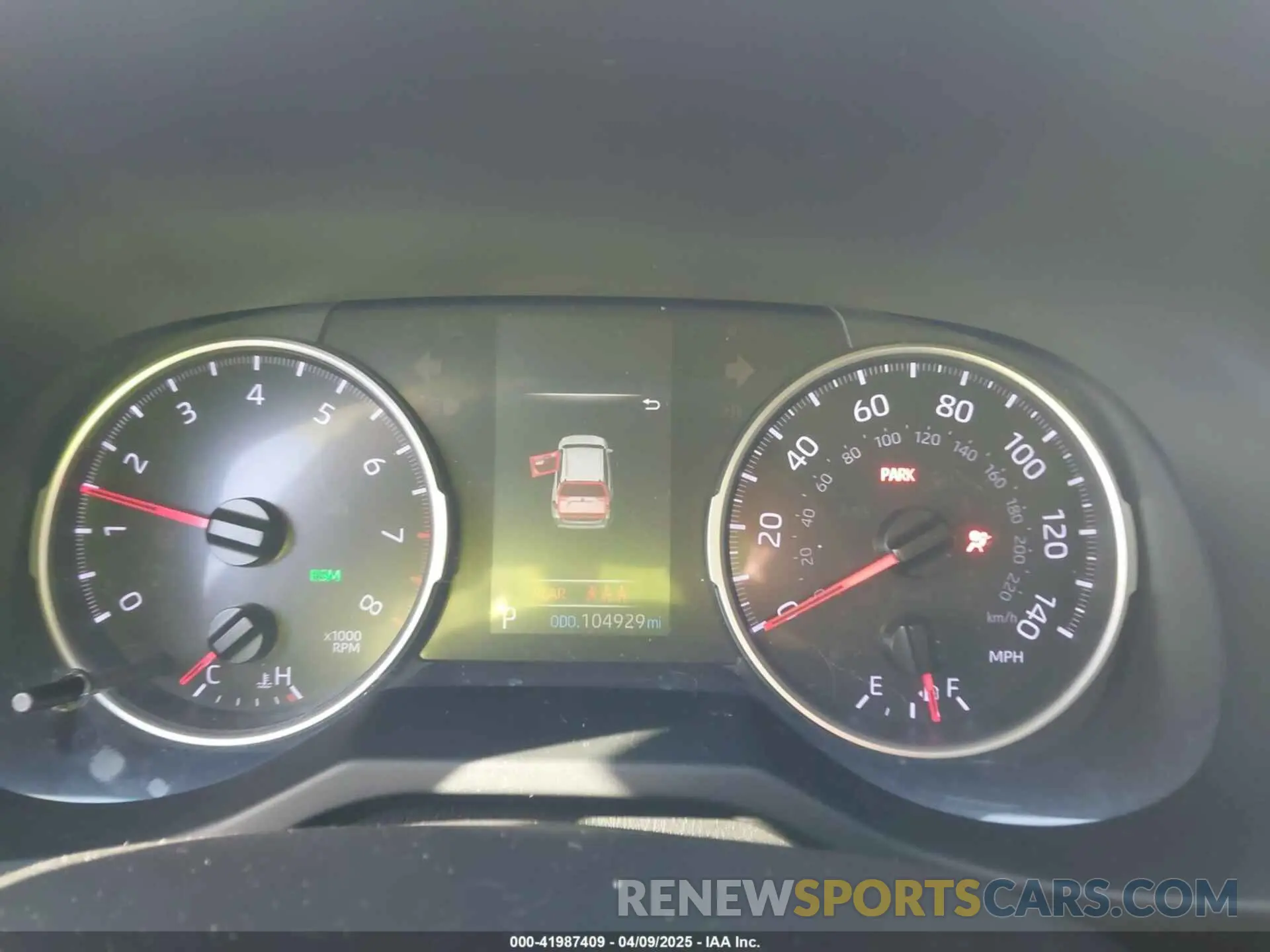 7 fotografías del automóvil dañado JTMA1RFV9KJ007728 TOYOTA RAV4 2019