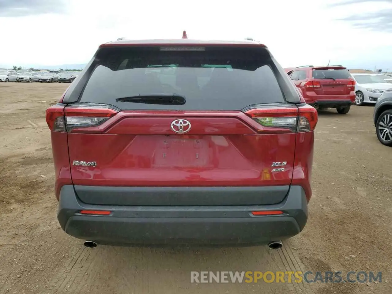 6 fotografías del automóvil dañado JTMA1RFVXKD018199 TOYOTA RAV4 2019