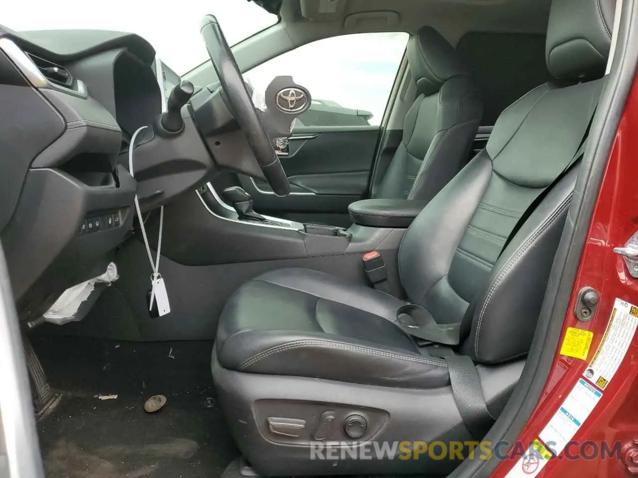 7 fotografías del automóvil dañado JTMA1RFVXKD018199 TOYOTA RAV4 2019