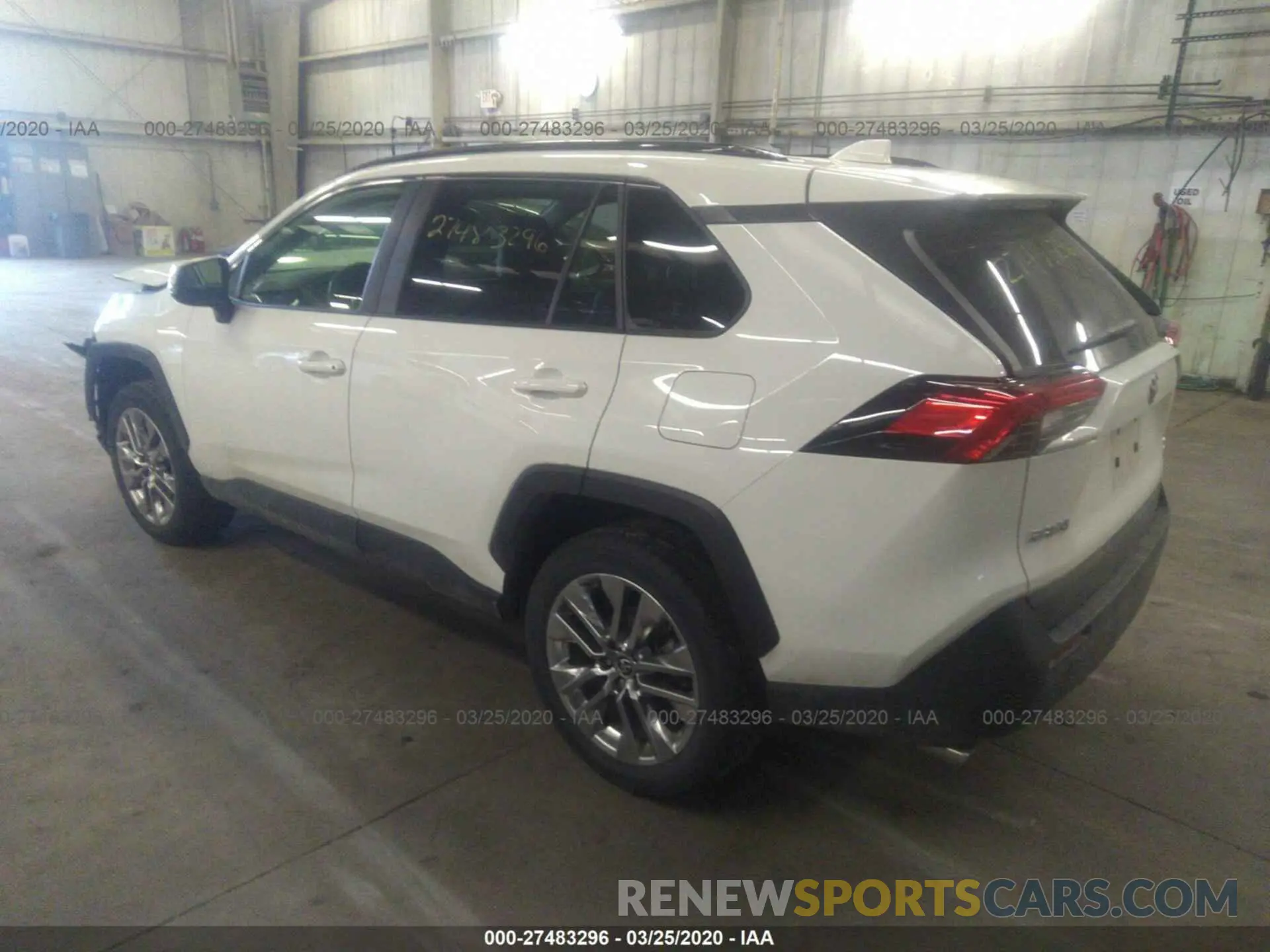 3 fotografías del automóvil dañado JTMA1RFVXKD020230 TOYOTA RAV4 2019