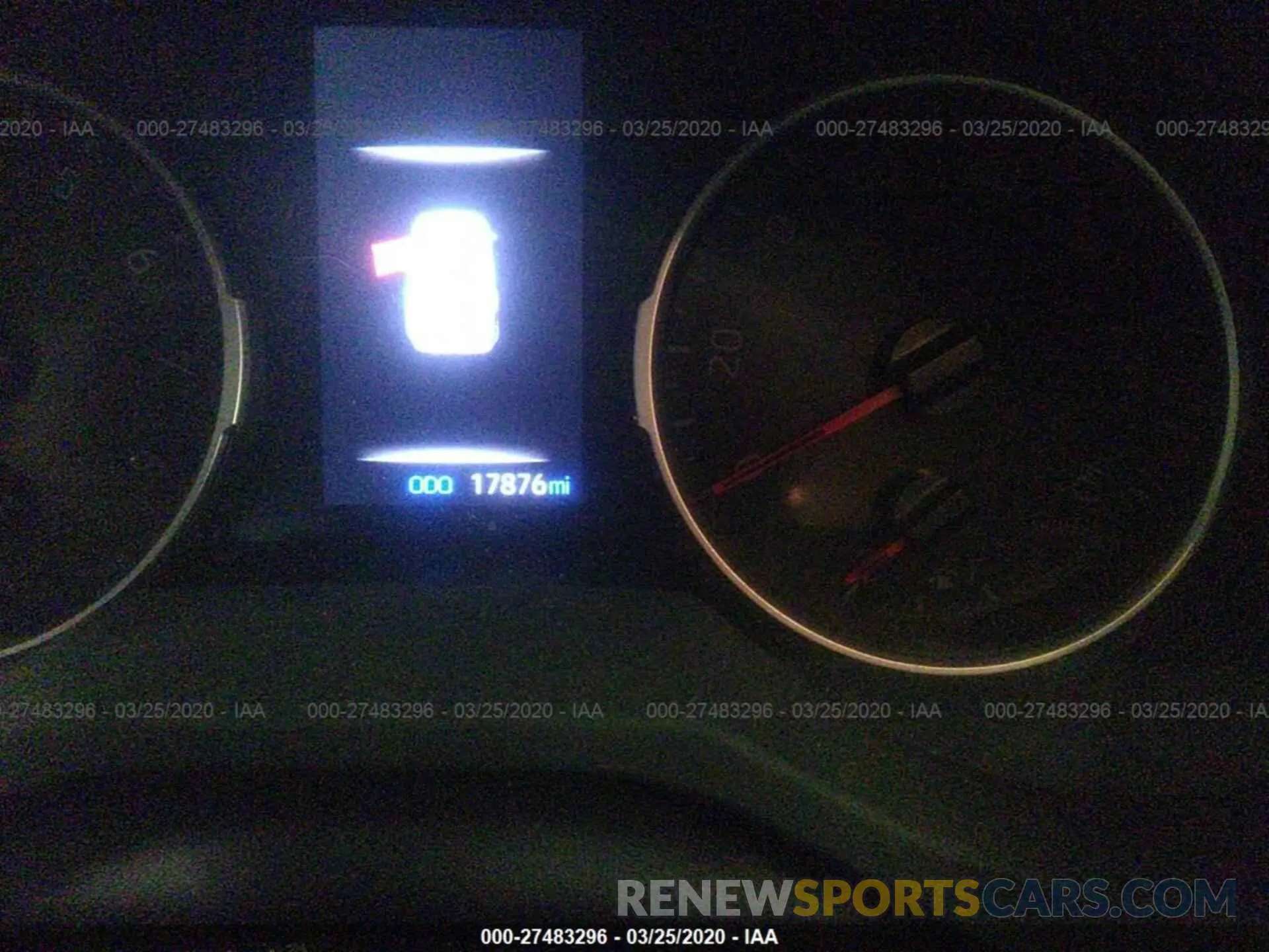 7 fotografías del automóvil dañado JTMA1RFVXKD020230 TOYOTA RAV4 2019