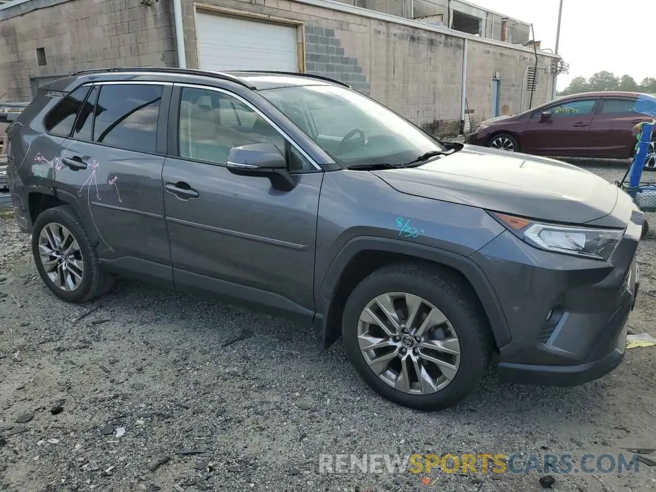 4 fotografías del automóvil dañado JTMA1RFVXKD506441 TOYOTA RAV4 2019