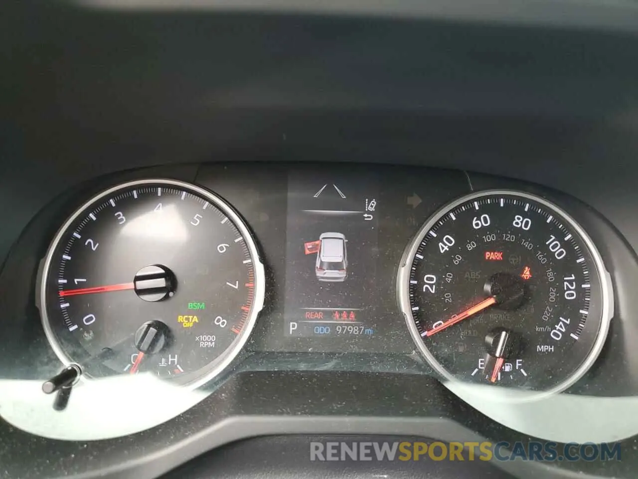 9 fotografías del automóvil dañado JTMA1RFVXKD506441 TOYOTA RAV4 2019