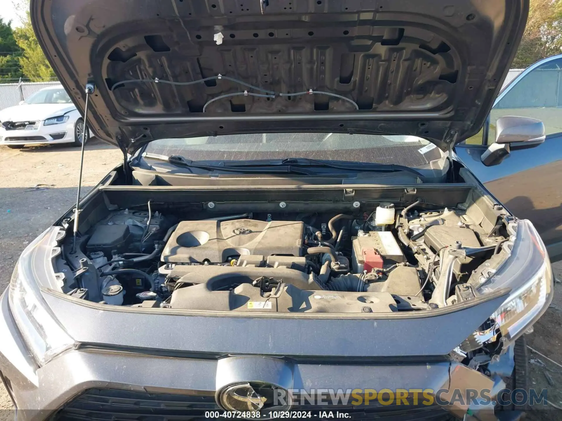 10 fotografías del automóvil dañado JTMC1RFV0KD036087 TOYOTA RAV4 2019