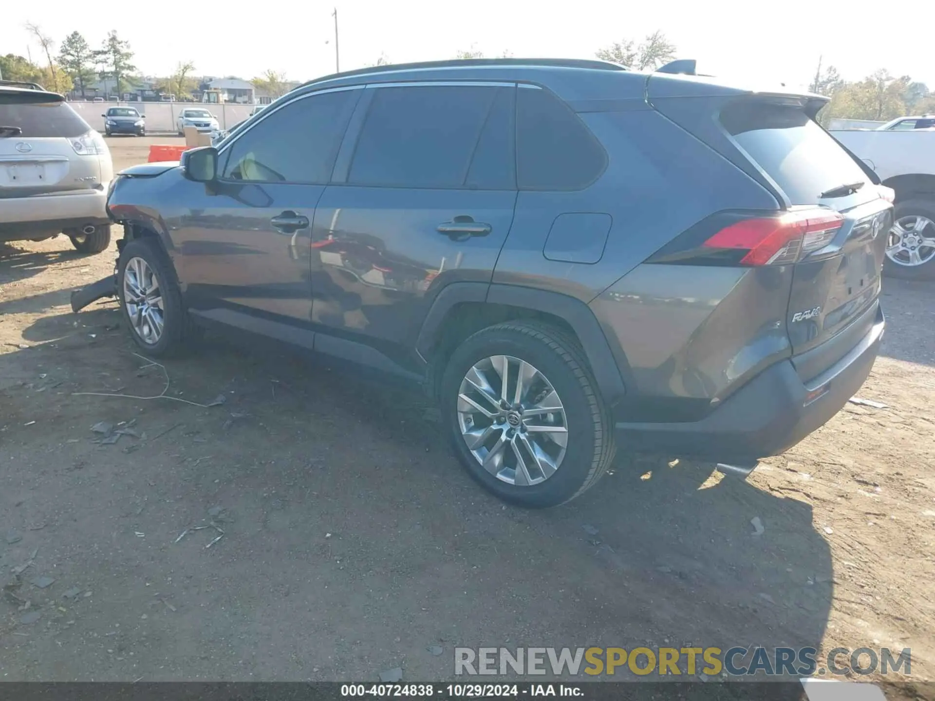 3 fotografías del automóvil dañado JTMC1RFV0KD036087 TOYOTA RAV4 2019