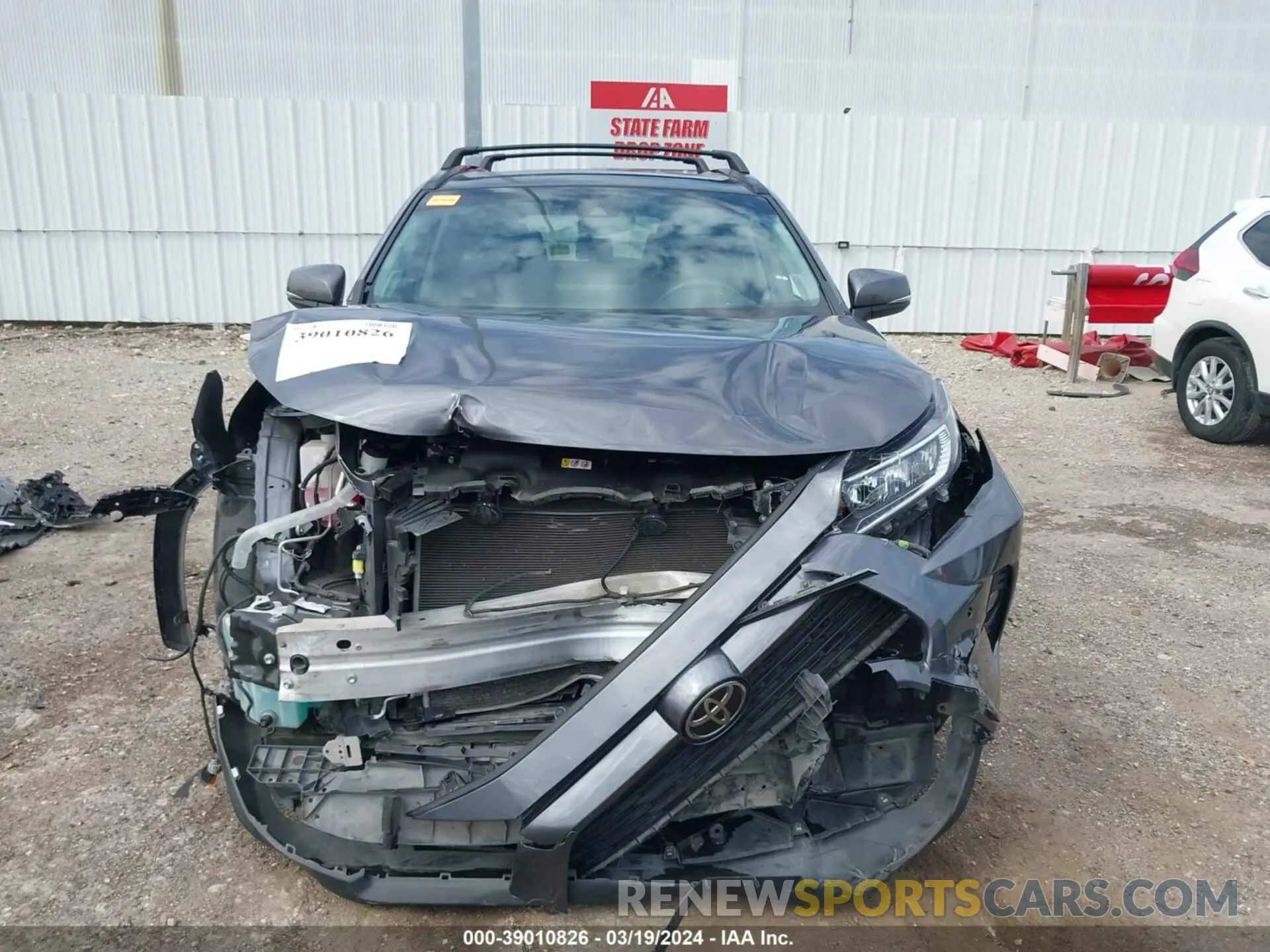 13 fotografías del automóvil dañado JTMC1RFV0KD501984 TOYOTA RAV4 2019