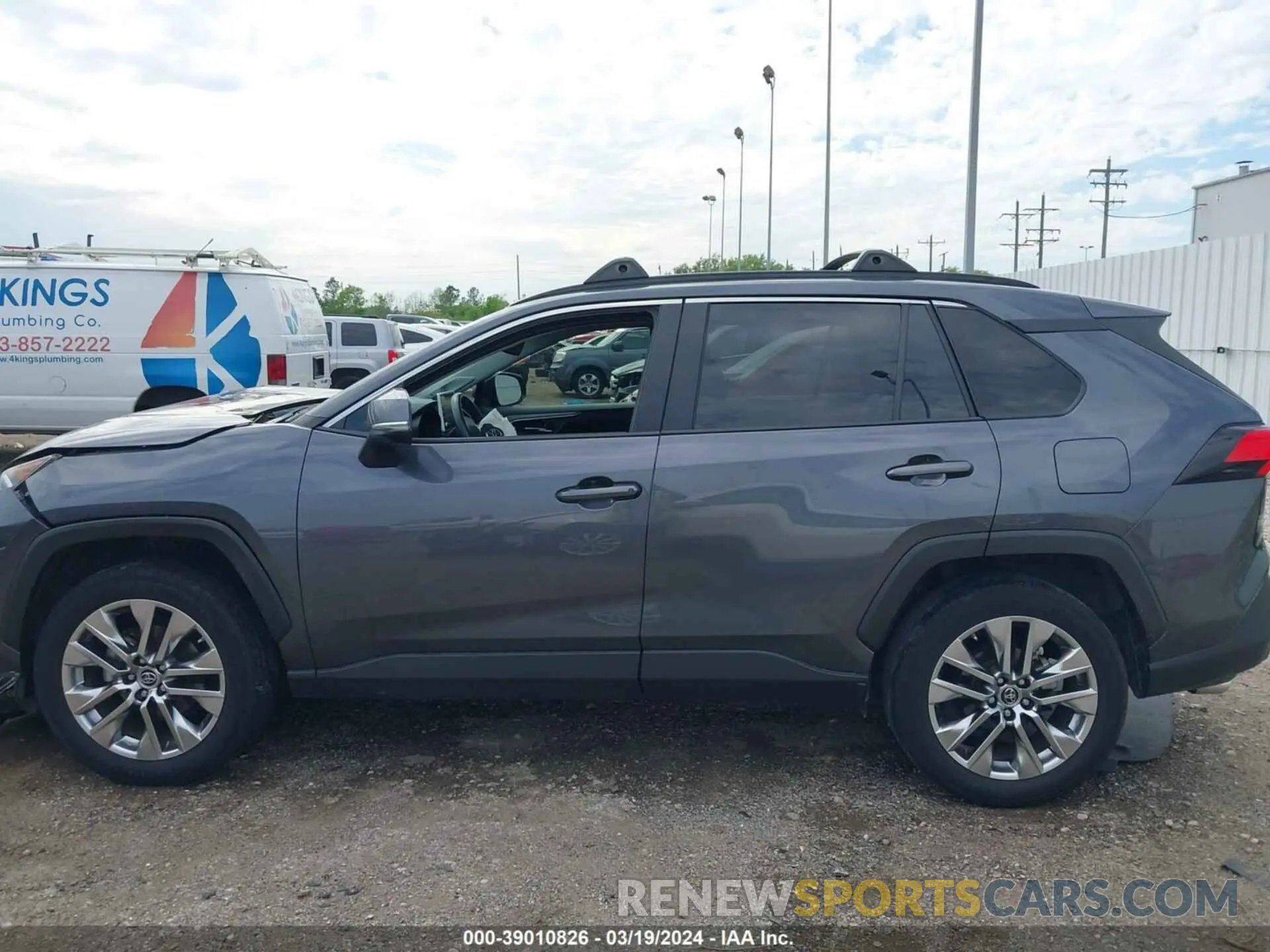 15 fotografías del automóvil dañado JTMC1RFV0KD501984 TOYOTA RAV4 2019