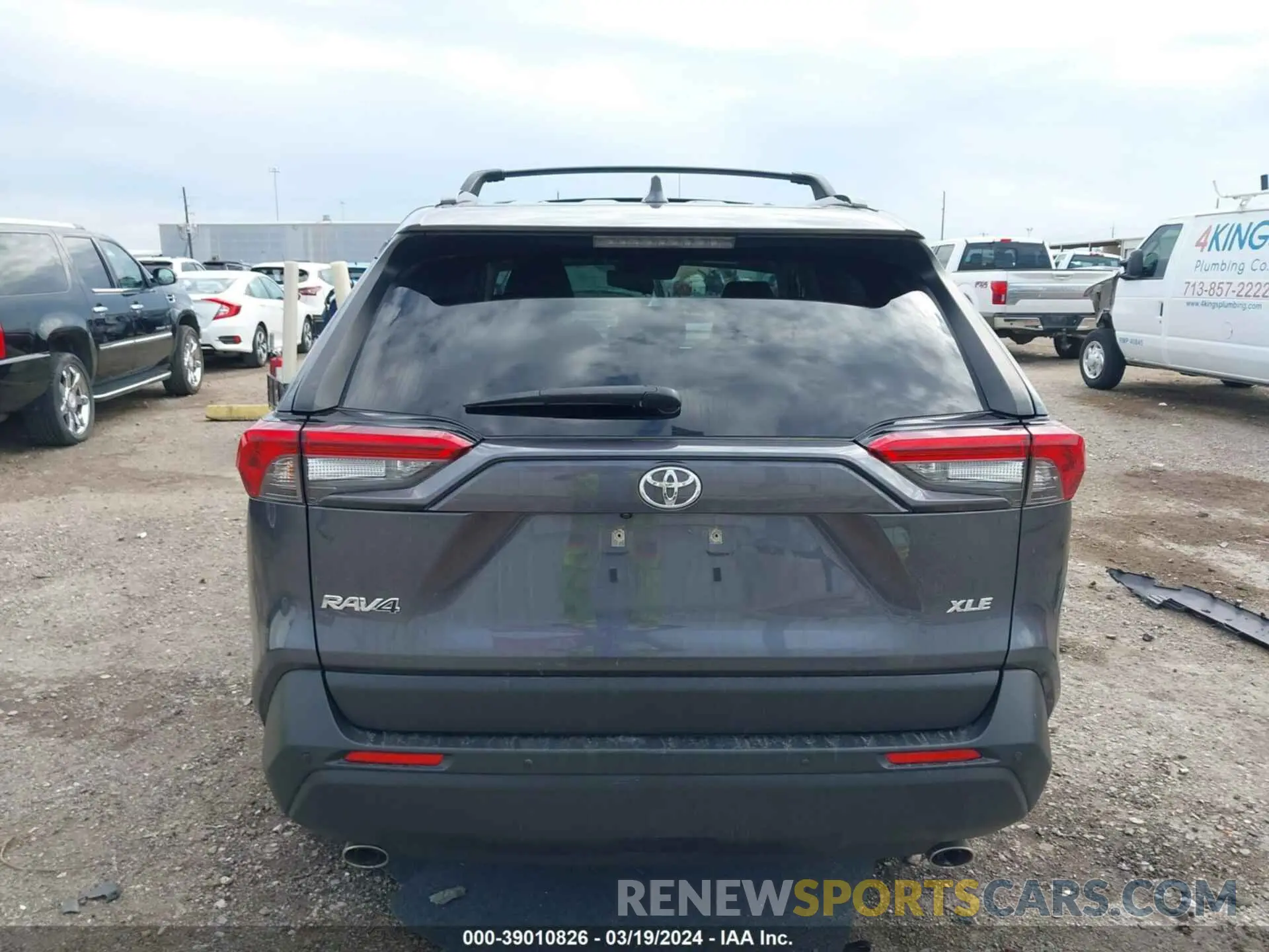 17 fotografías del automóvil dañado JTMC1RFV0KD501984 TOYOTA RAV4 2019
