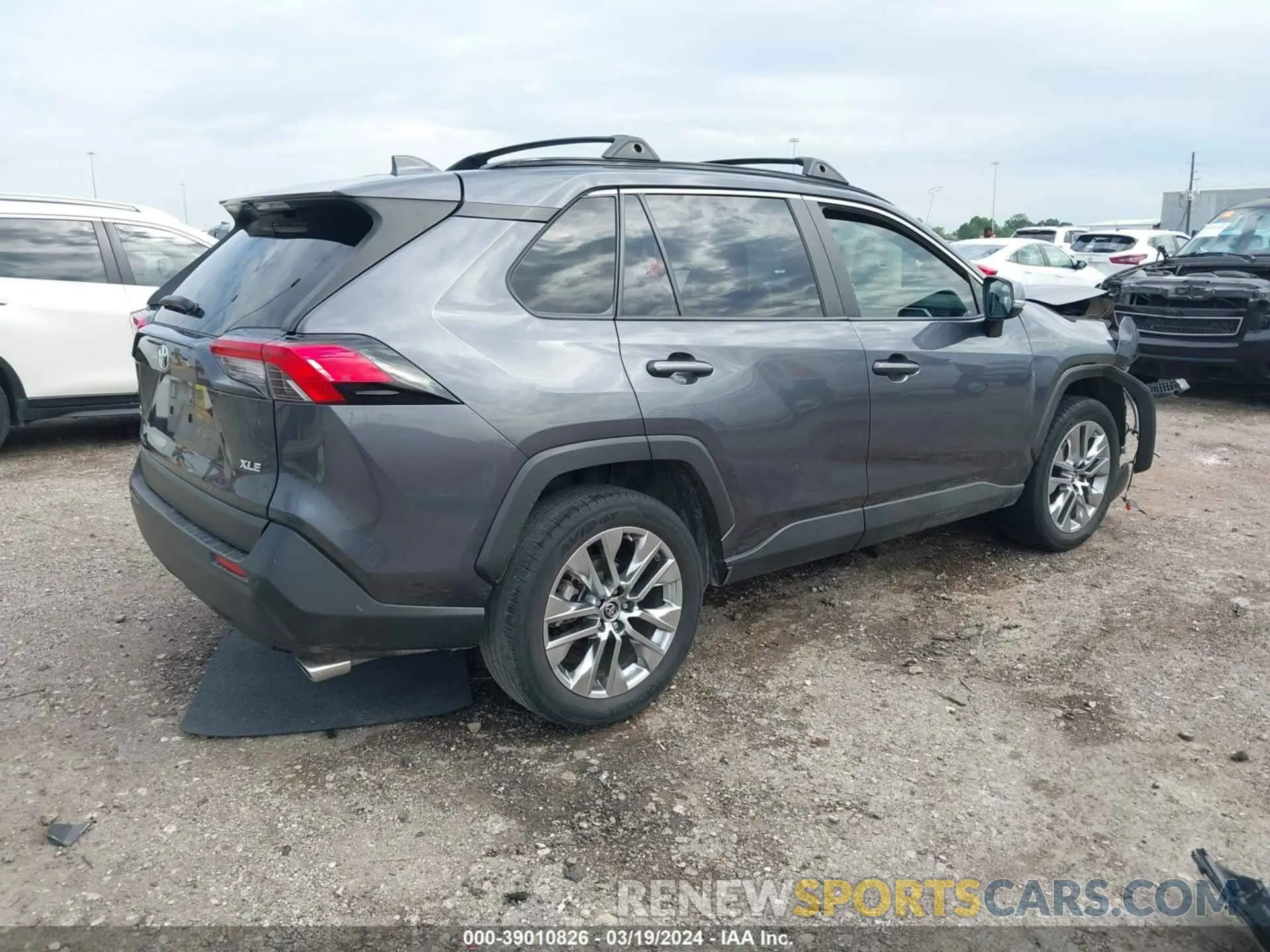 4 fotografías del automóvil dañado JTMC1RFV0KD501984 TOYOTA RAV4 2019