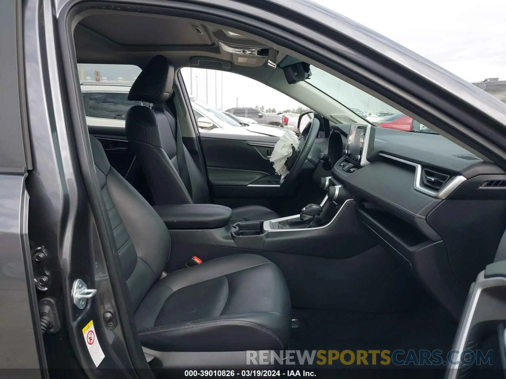 5 fotografías del automóvil dañado JTMC1RFV0KD501984 TOYOTA RAV4 2019