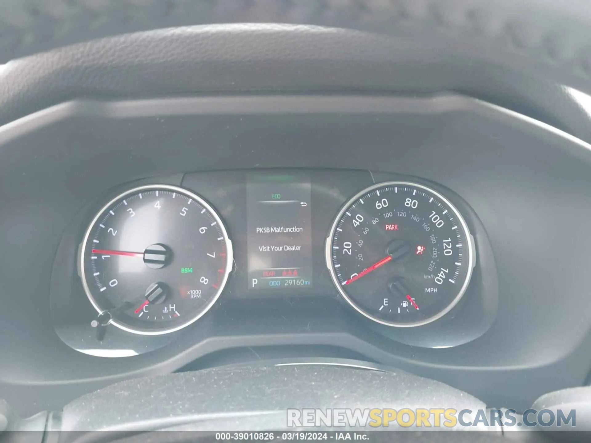 7 fotografías del automóvil dañado JTMC1RFV0KD501984 TOYOTA RAV4 2019