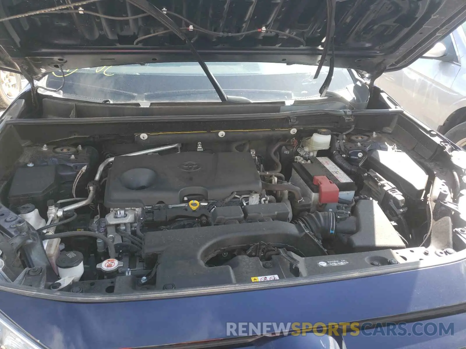 7 fotografías del automóvil dañado JTMC1RFV0KD504416 TOYOTA RAV4 2019