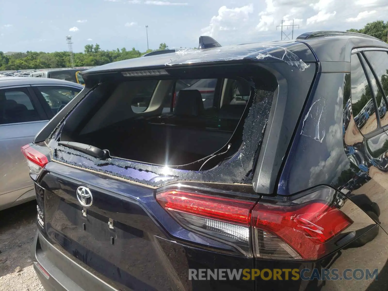 9 fotografías del automóvil dañado JTMC1RFV0KD504416 TOYOTA RAV4 2019