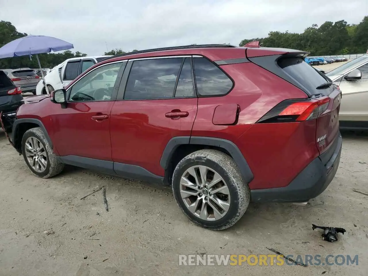 2 fotografías del automóvil dañado JTMC1RFV1KD033974 TOYOTA RAV4 2019
