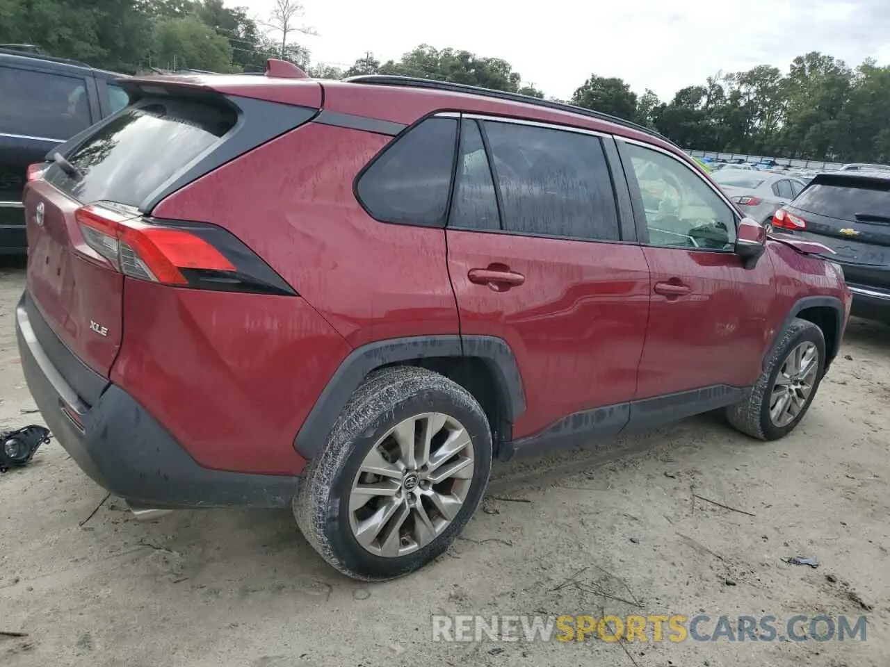 3 fotografías del automóvil dañado JTMC1RFV1KD033974 TOYOTA RAV4 2019