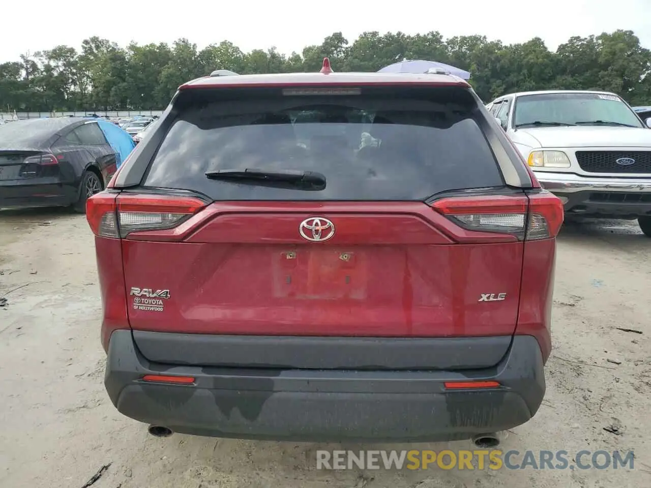 6 fotografías del automóvil dañado JTMC1RFV1KD033974 TOYOTA RAV4 2019