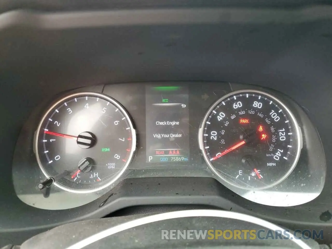 9 fotografías del automóvil dañado JTMC1RFV1KD033974 TOYOTA RAV4 2019