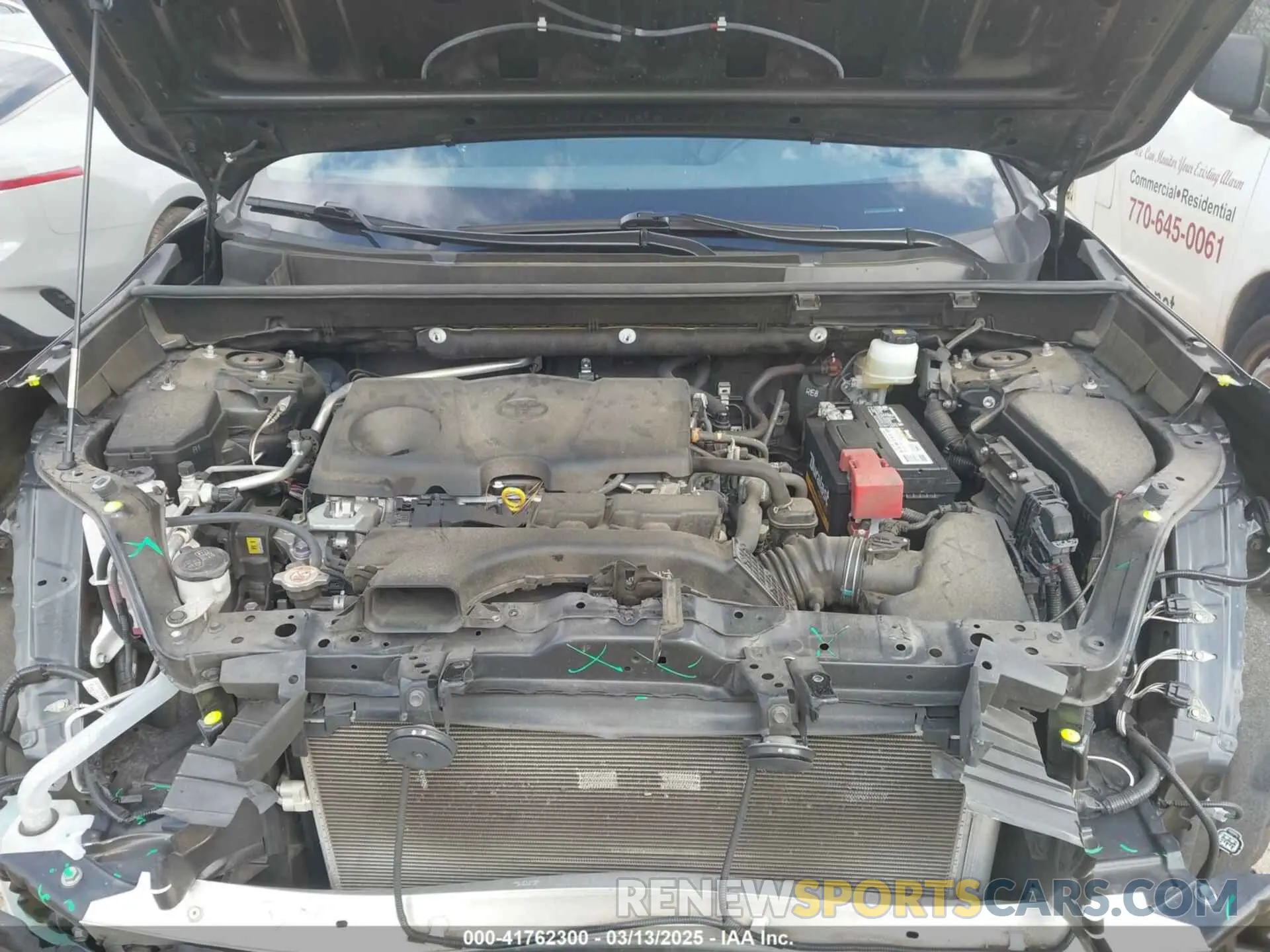 10 fotografías del automóvil dañado JTMC1RFV1KD037085 TOYOTA RAV4 2019