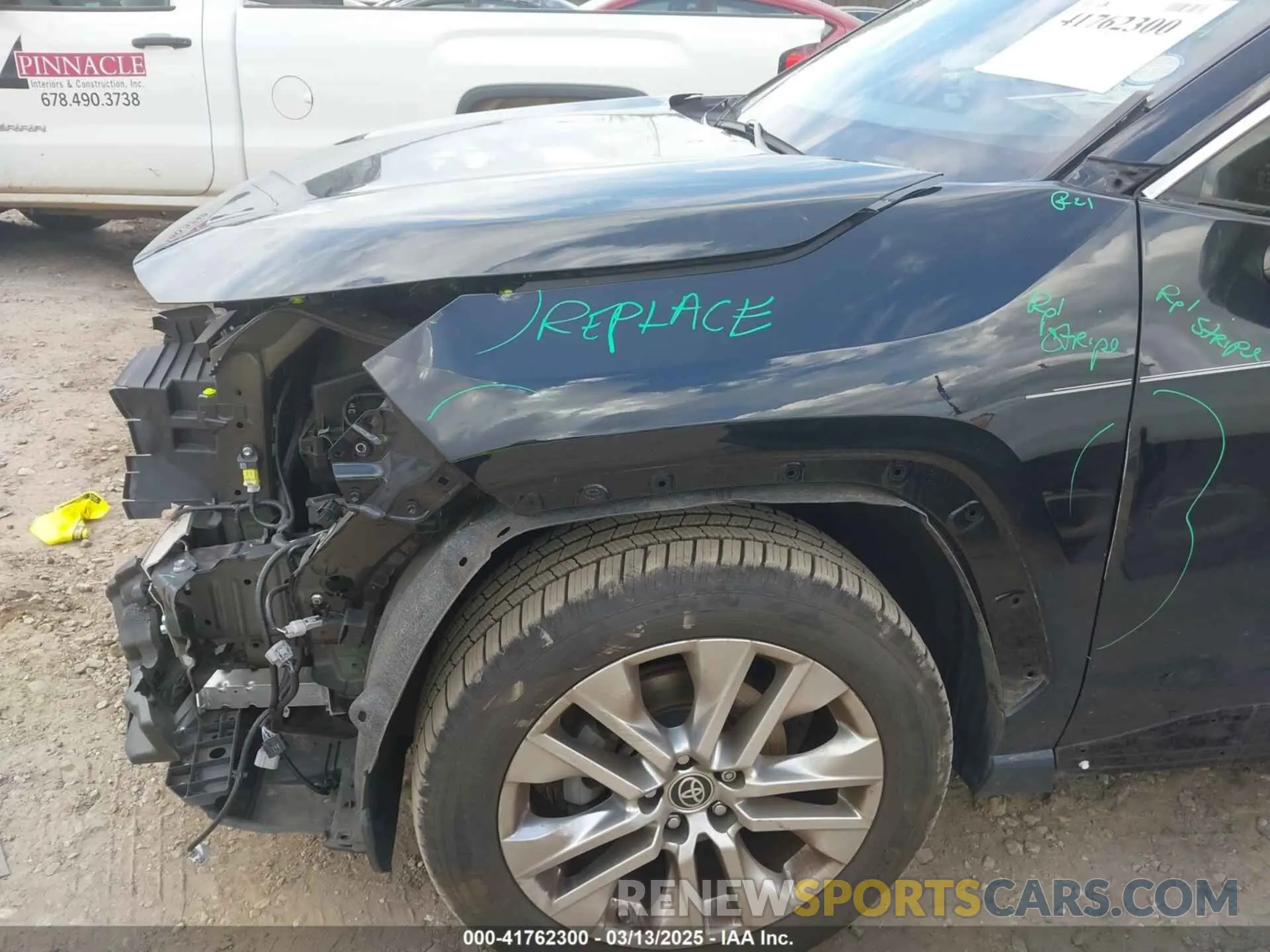 6 fotografías del automóvil dañado JTMC1RFV1KD037085 TOYOTA RAV4 2019